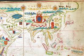 early hand drawn maps